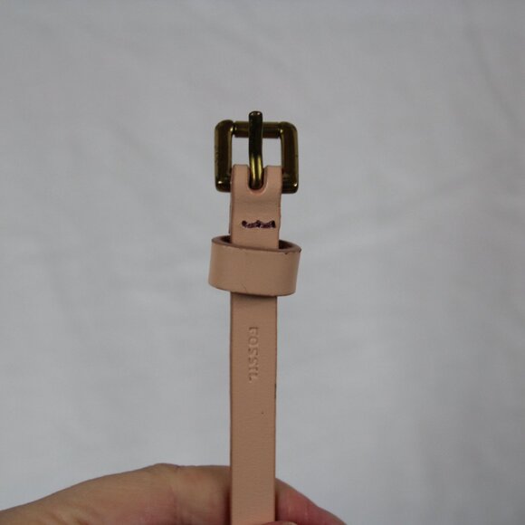 Fossil women's pink belt BT4210518 Size S - Picture 8 of 8